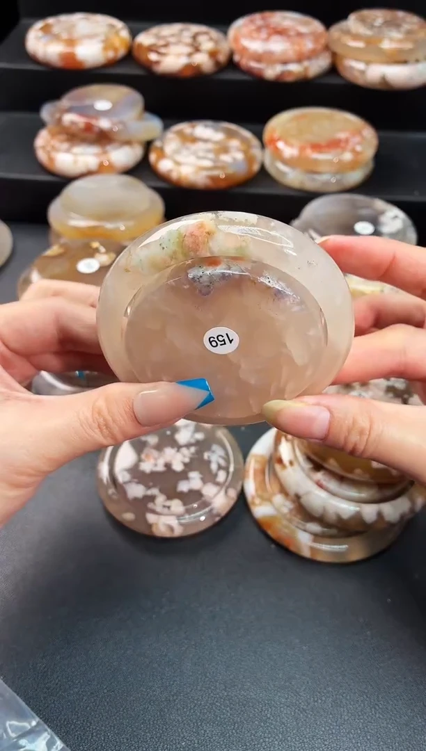 手镯玛瑙/玉髓未镶嵌石英质玉60圈59/60带(赠送镯心)