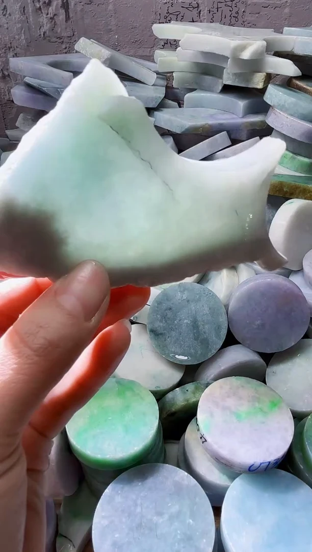 裸石翡翠天然翡翠A货玉 南 220