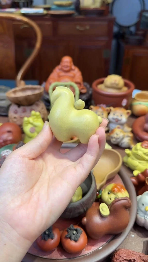 紫砂茶宠紫砂唐马