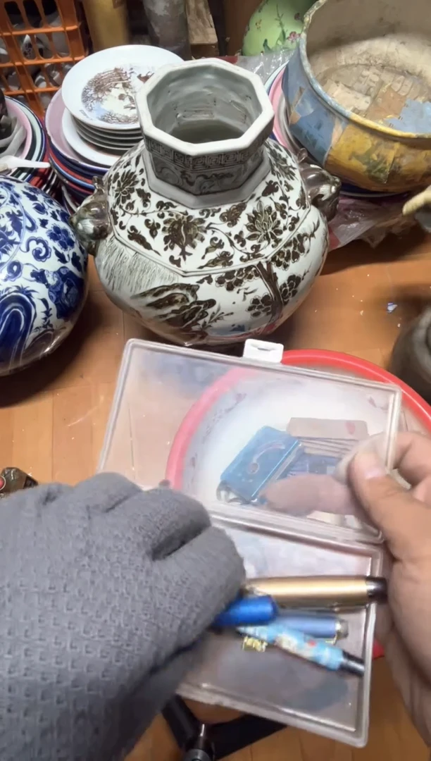 手工艺品琉璃渤**光摆件