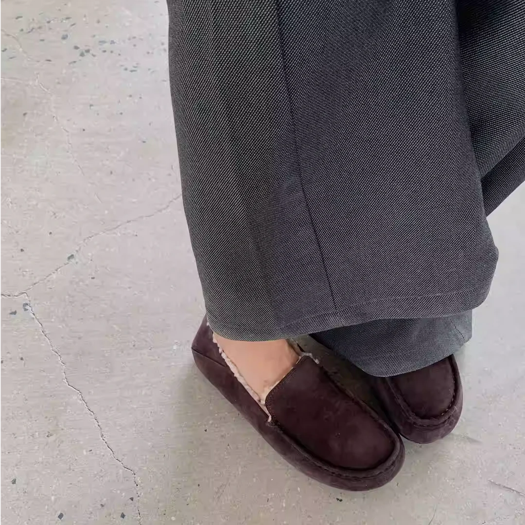 LILUSHOP【11.27 10:00新品】舒适真皮高品质乐福鞋