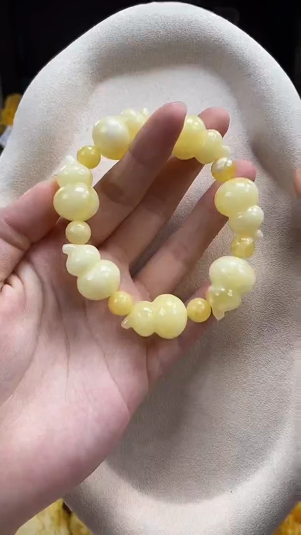 手链琥珀未镶嵌手串