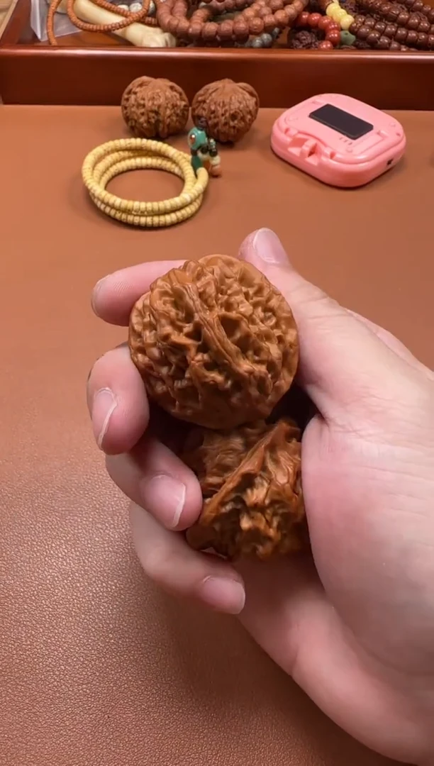 猴头核桃把件核桃