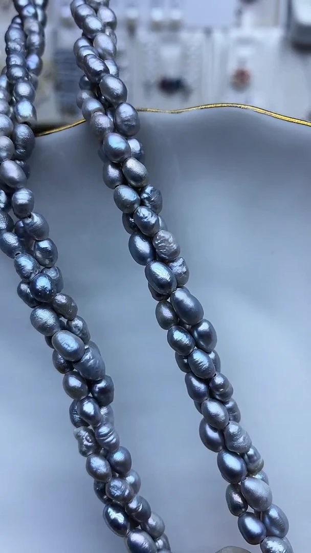 项链未镶嵌淡水珍珠项链多样性发其一