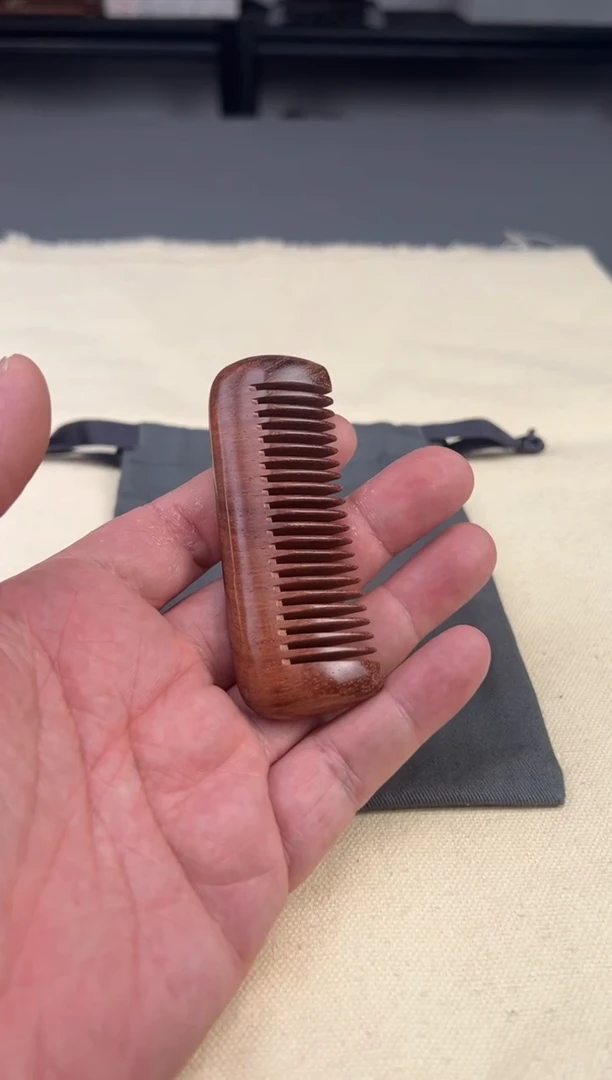 黄花梨/降香黄檀把件YH黄花梨 梳