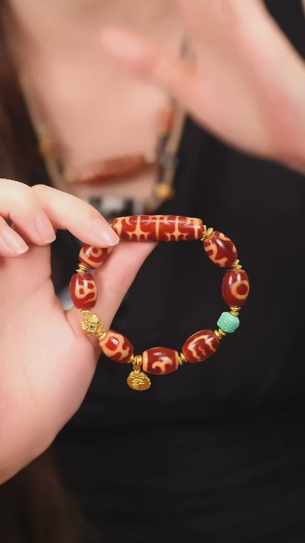 玛瑙/玉髓（覆膜）颈饰未镶嵌传世珠宝