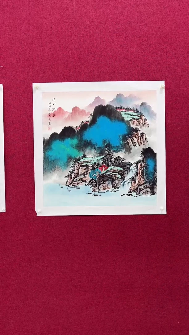 国画张现民的国画作品