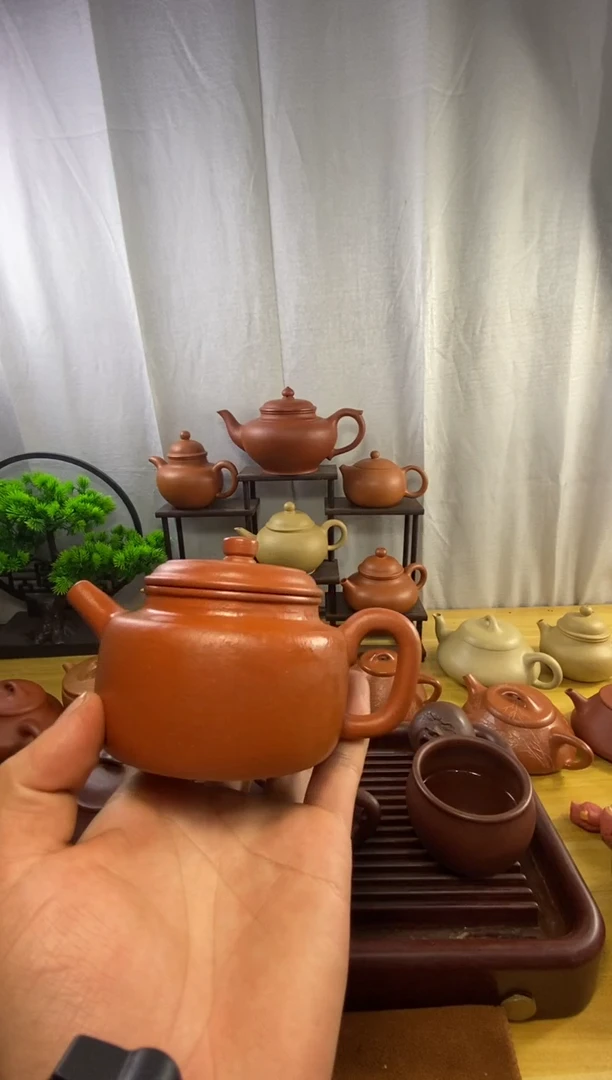 茶壶紫砂左***七德钟200cc