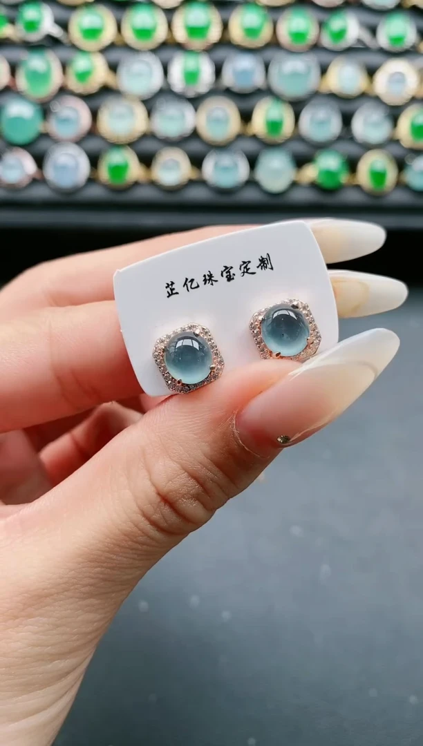 【闪购商品】翡翠戒指银S925镶嵌11111111