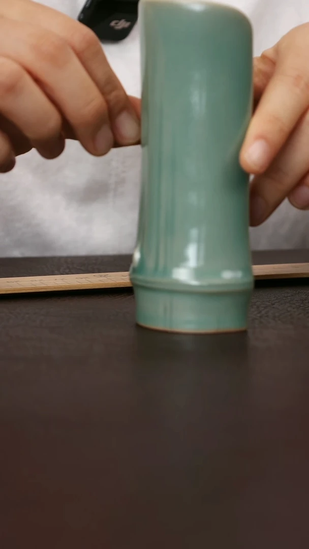 其他汝官窑青绿茶则36