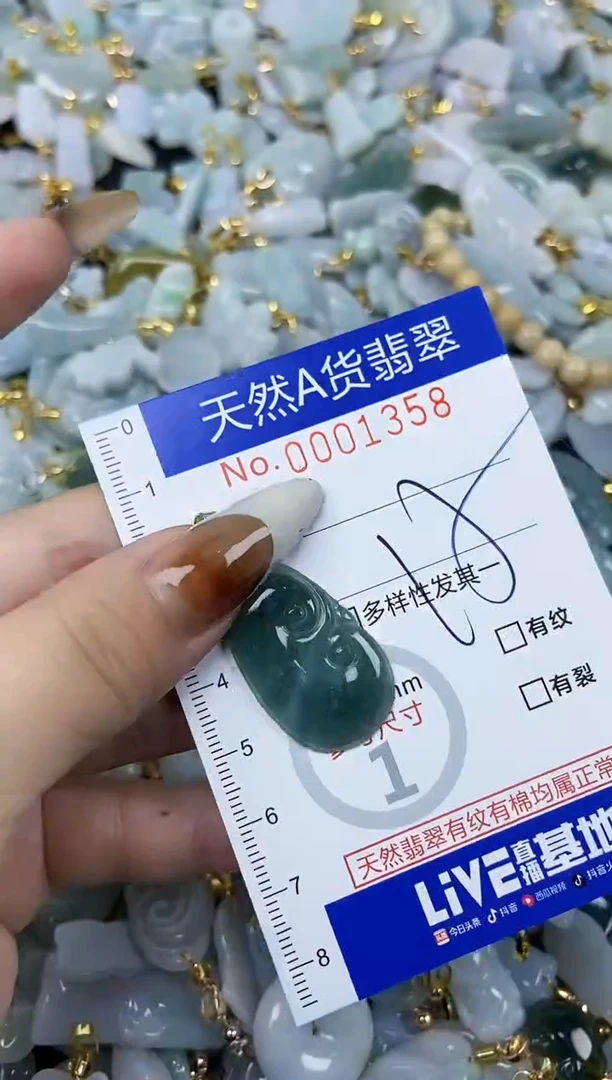 【闪购商品】翡翠颈饰未镶嵌天然A货翡翠