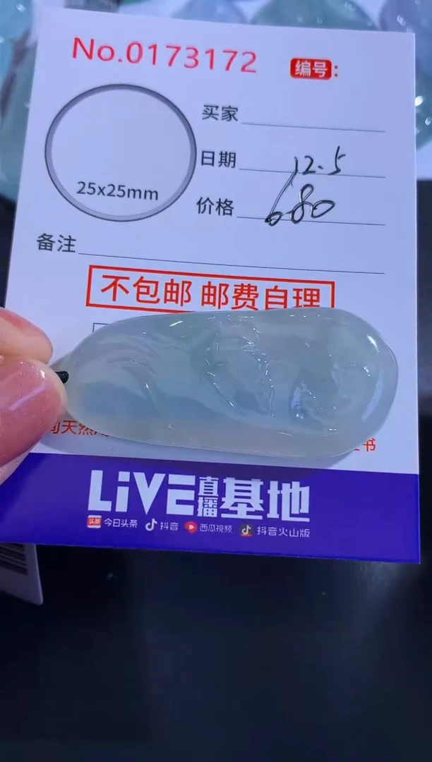 颈饰未镶嵌翡翠c****i！