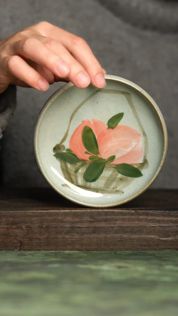 【闪购商品】杯青诗手工手绘瓷器