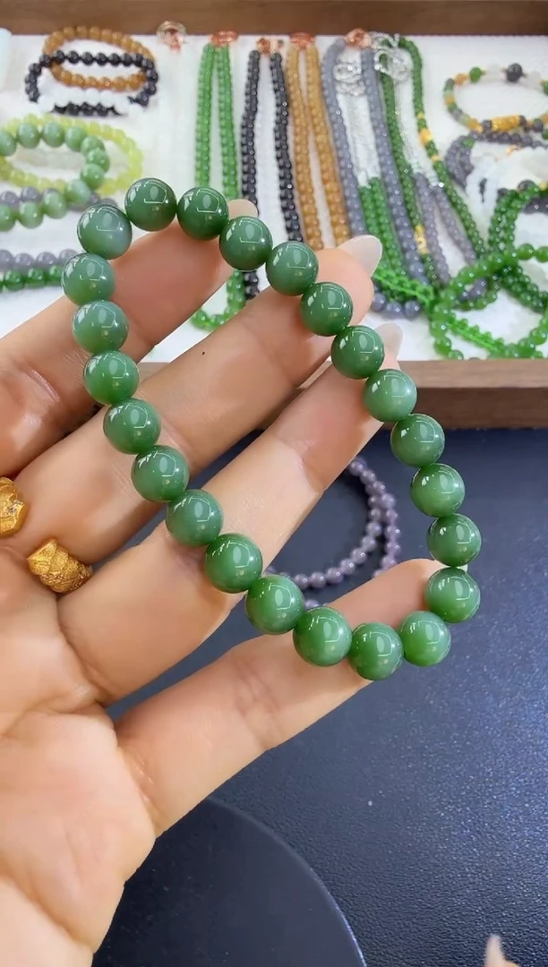 未镶嵌手串和田玉･*･H1012-S101-210