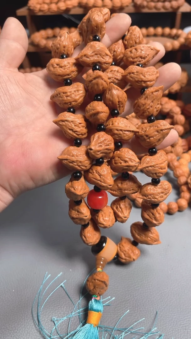 【闪购商品】文玩核桃吊坠文玩手串