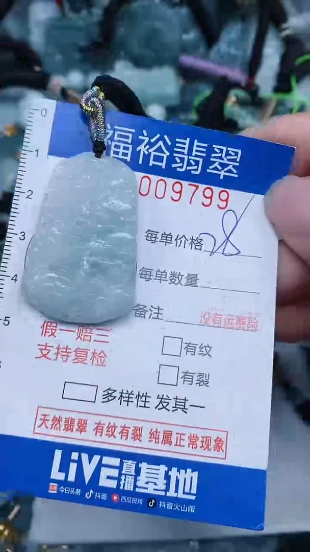 【闪购商品】翡翠颈饰未镶嵌...0009799