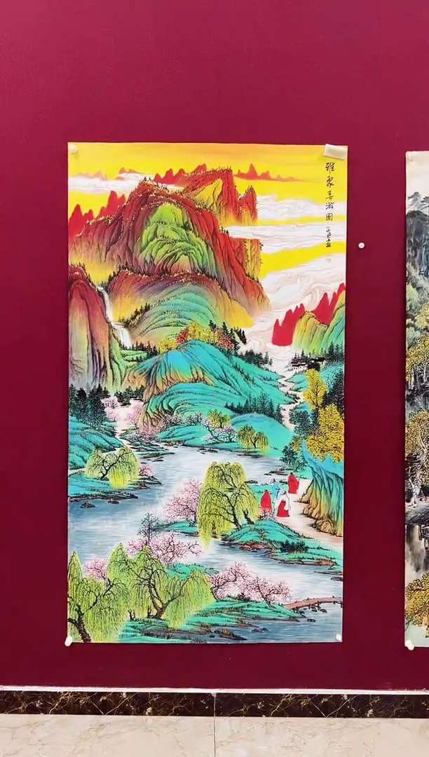 国画姚子通的国画作品