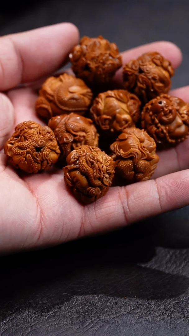 手串/手链橄榄核小**道苏工核雕