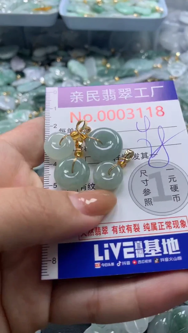颈饰未镶嵌翡翠3118