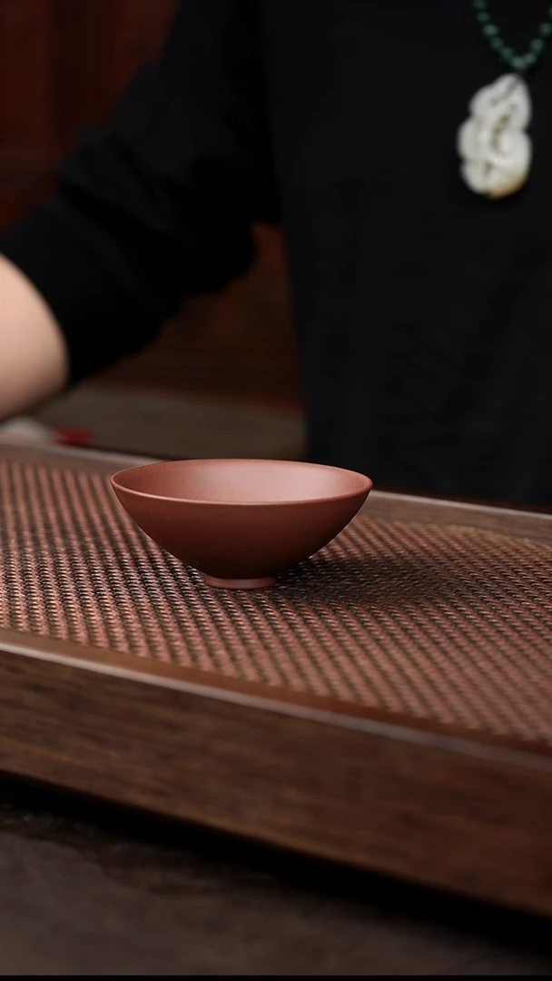 茶壶紫砂底槽清斗笠杯