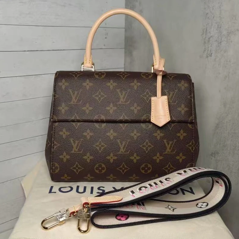 99新 LouisVuitton/路易威登 克鲁尼BB/黑肩带/单肩包/（包包）