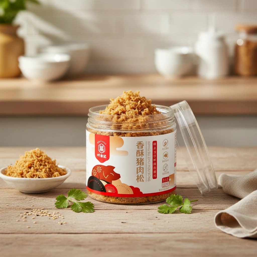 叶家记香酥猪肉松100g闽南酥脆鲜猪肉美味细腻即食配饭