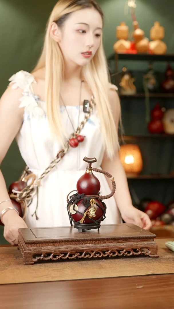 27号精品天然大漆酒葫芦一物一拍~