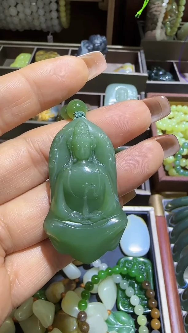 未镶嵌和田玉挂件【宏1230】49