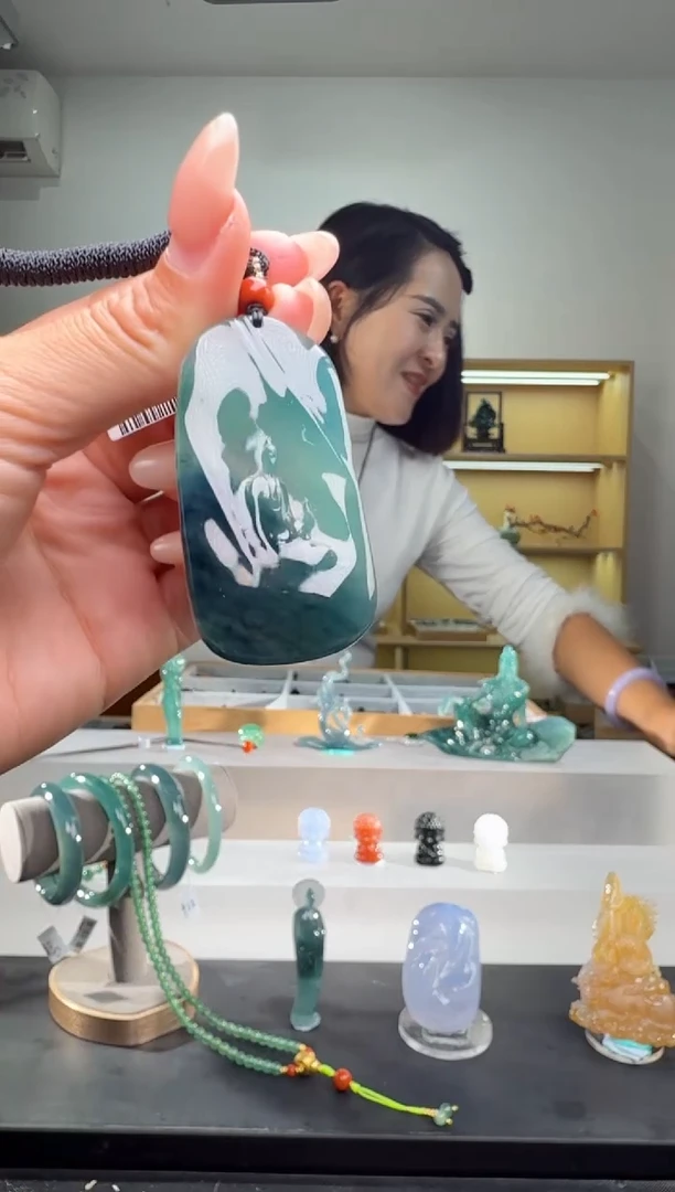 吊坠(不含链)未镶嵌翡翠悟道