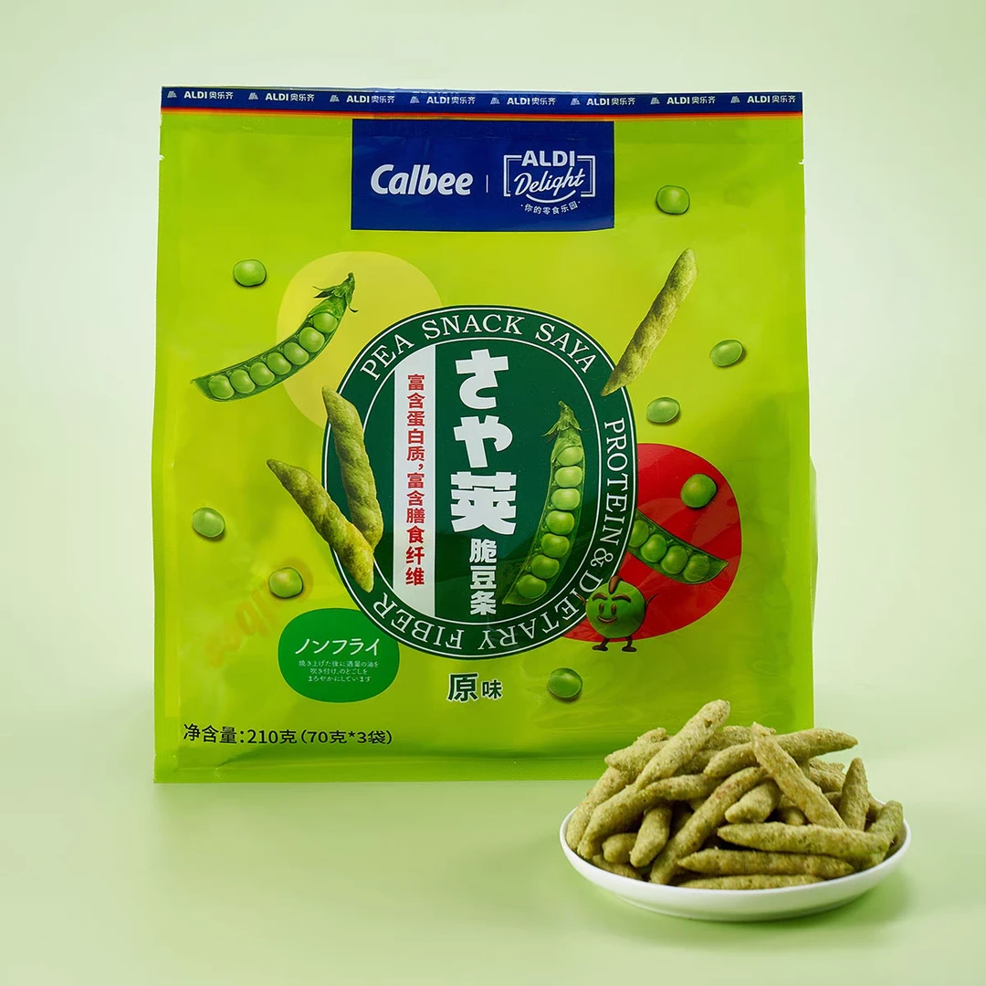 ALDI 原味豌豆脆 210g