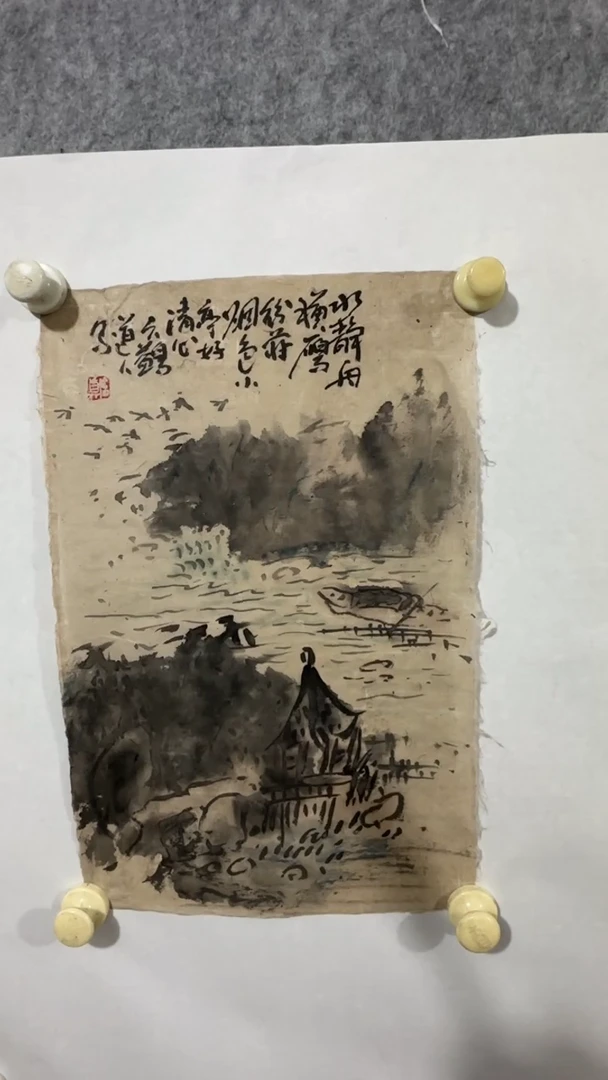 国画写意画花鸟画手绘
