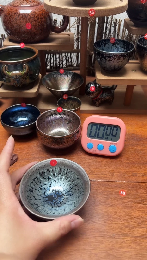 茶盏烬*生1号建盏工匠茶器