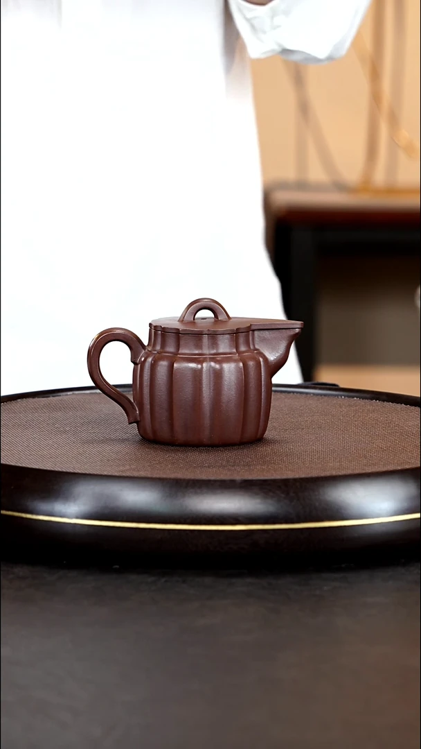 茶壶紫砂陈友林紫砂作品95：