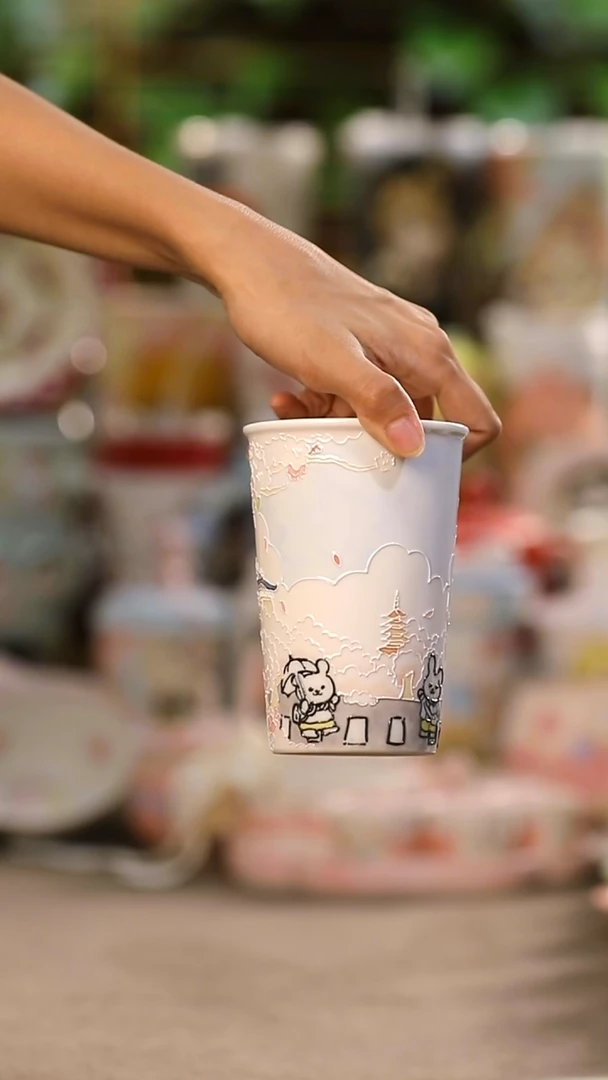 其他景德镇釉下彩手绘设计师款陶瓷