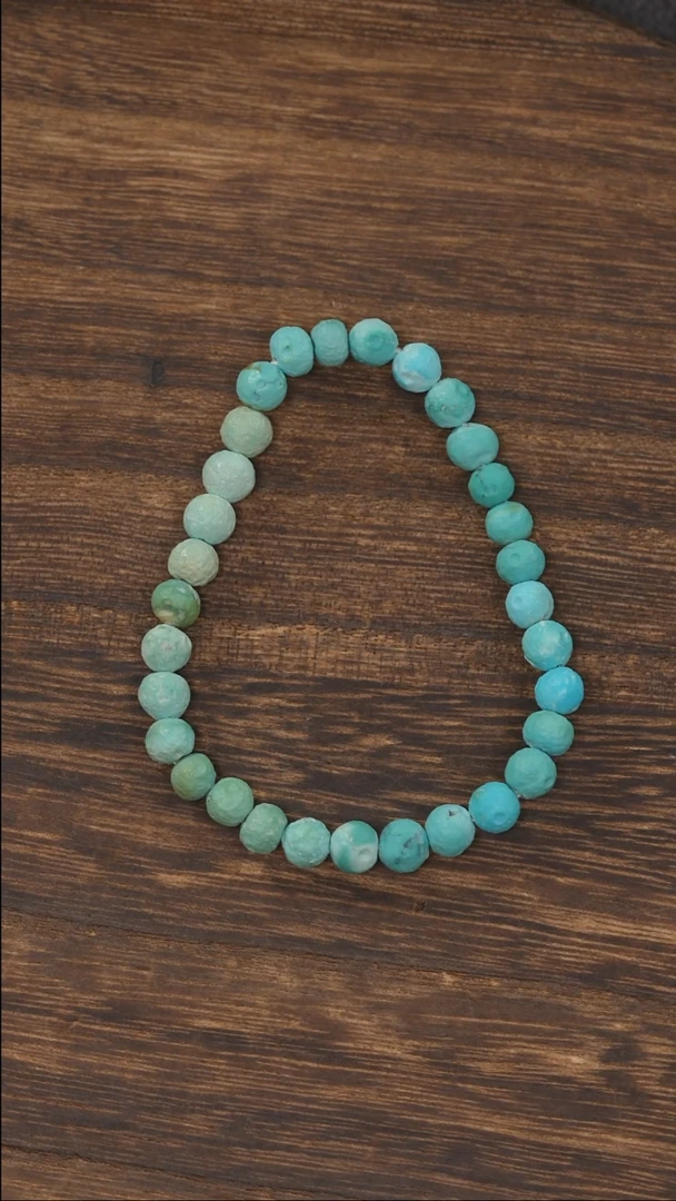 绿松石未镶嵌手链1