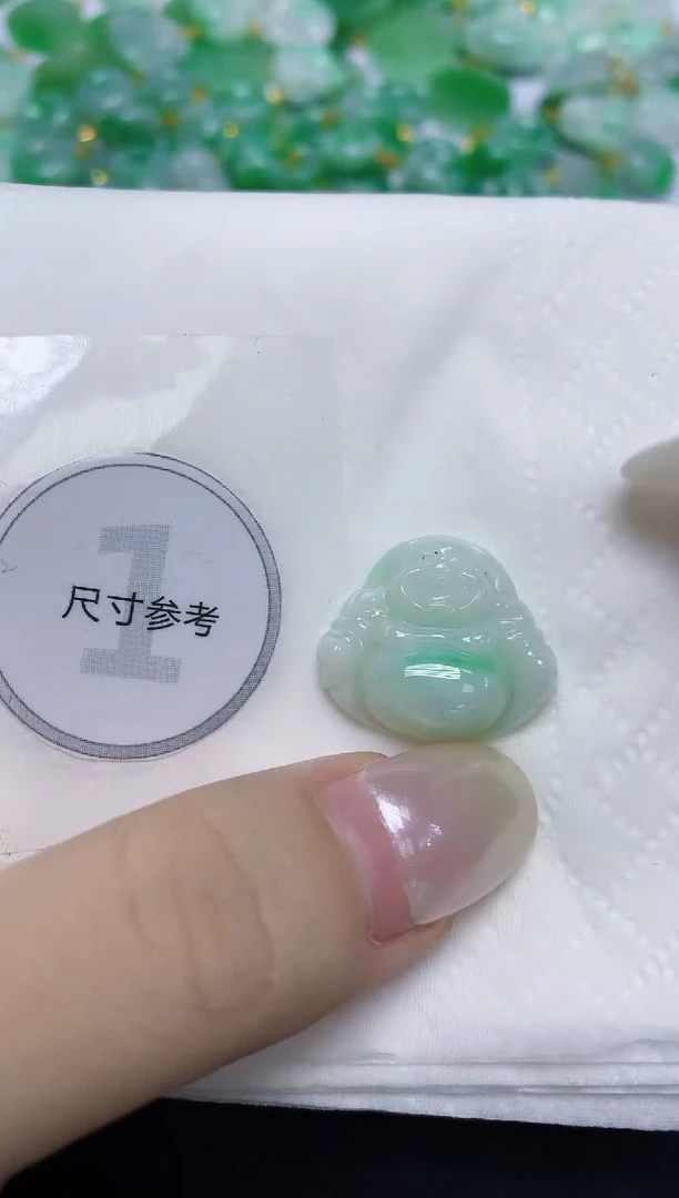 翡翠未镶嵌颈饰天然缅甸翡翠A货百元以上9元证书费自理