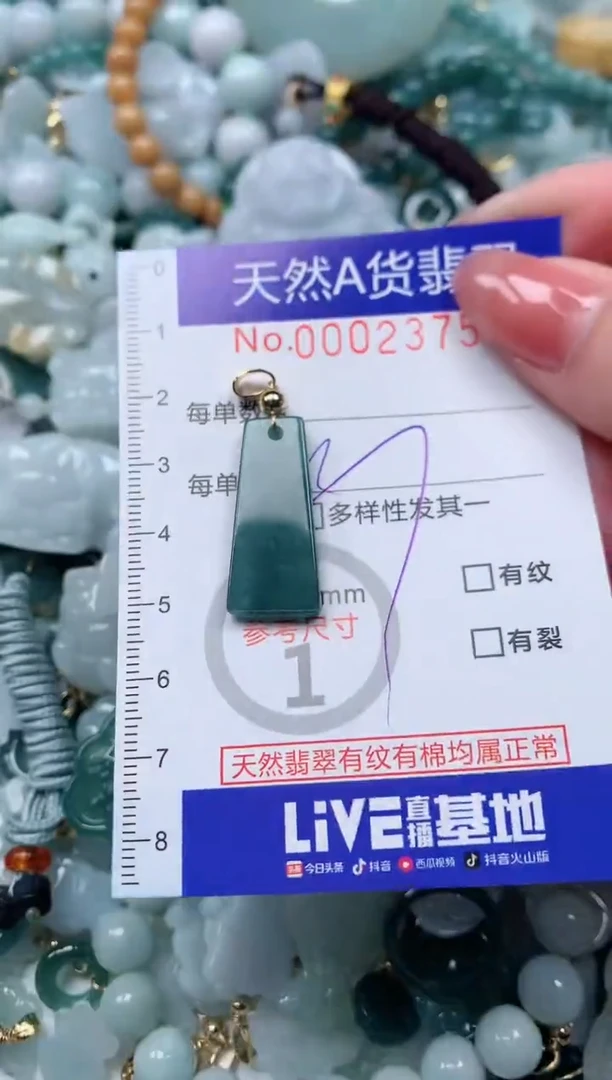 【闪购商品】翡翠颈饰未镶嵌00002375