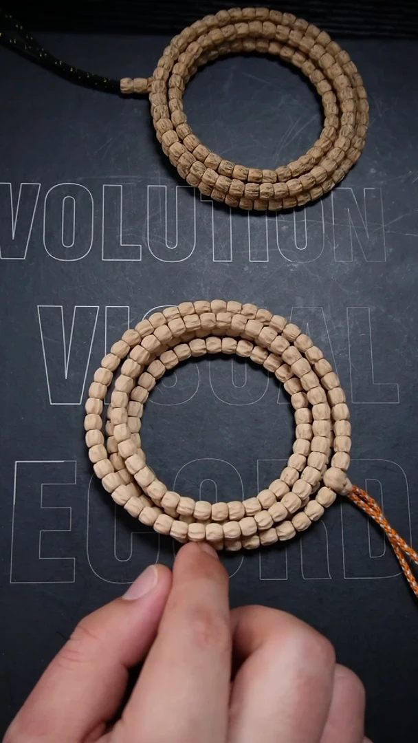 柏香籽/百香籽手串直切鬼脸果冻皮