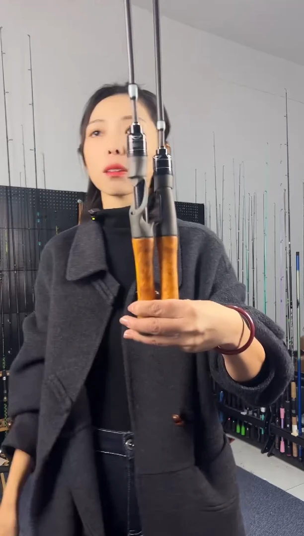 1.8m碳素150变180直柄（瑕疵尾货竿，没有售后，介意勿拍）