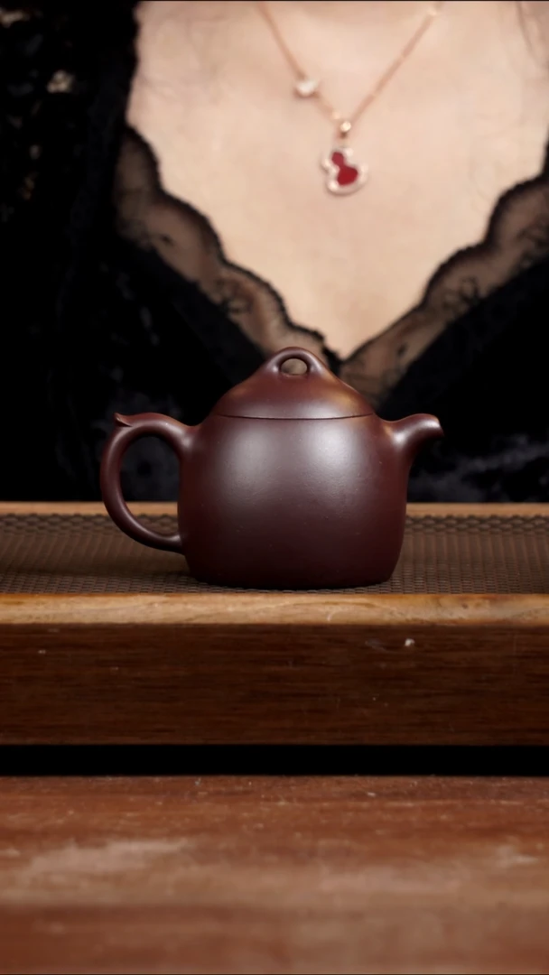 茶壶紫砂龙血砂秦权190CC