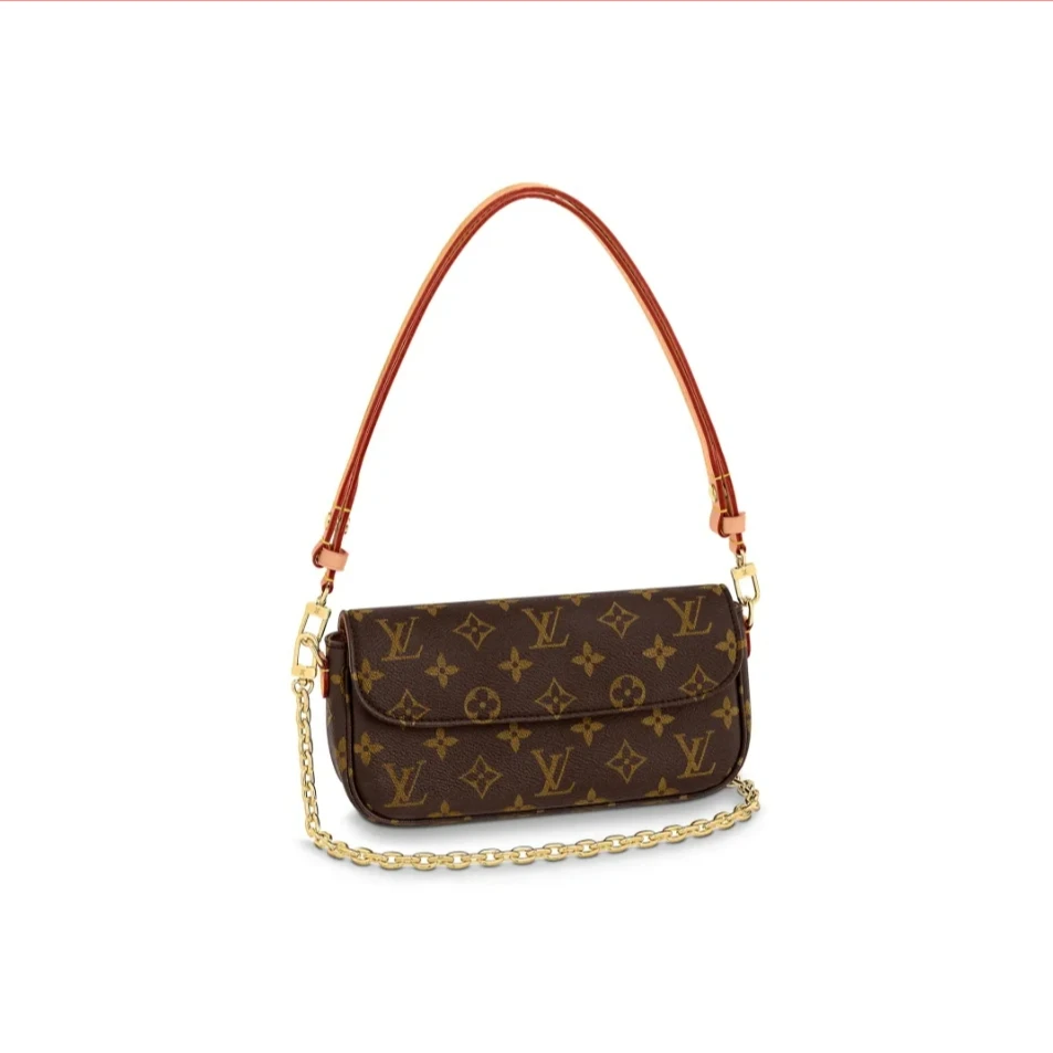 未使用 LouisVuitton/路易威登 IVY 经典老花单肩包