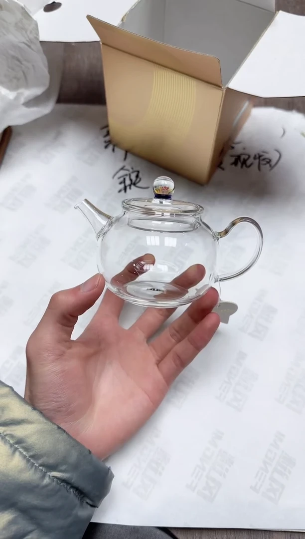 【闪购商品】其他风谜花语灵珠壶透明