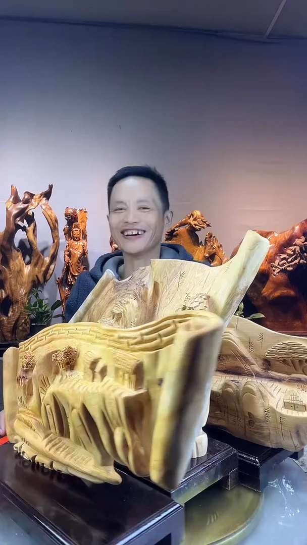 柏木（崖柏）广****木崖柏随行摆件47
