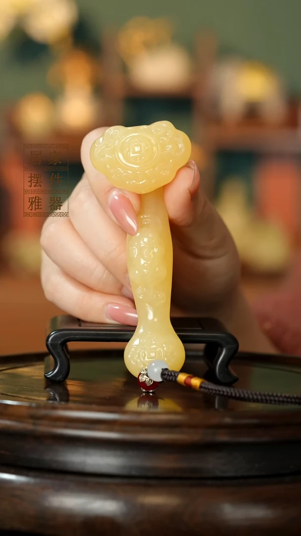 玉《富贵如意》摆件