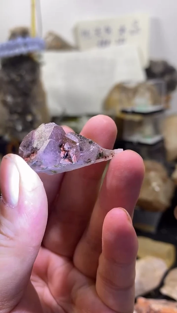 水晶珠宝半成品未镶嵌46号四川花园水晶