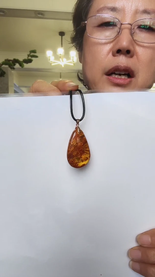 琥珀吊坠(不含链)未镶嵌青*1