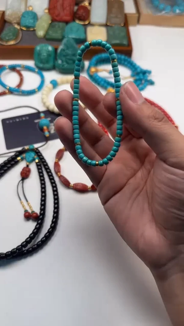 未镶嵌绿松石手串手串曲**～手串手串