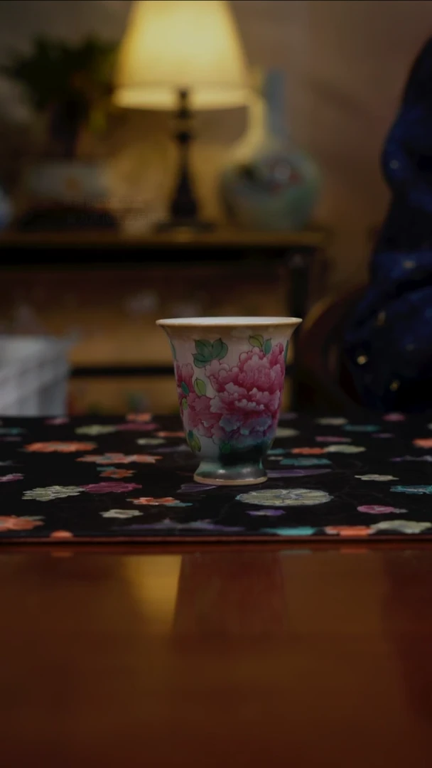 杯景德镇陶瓷杯碗柴烧多人