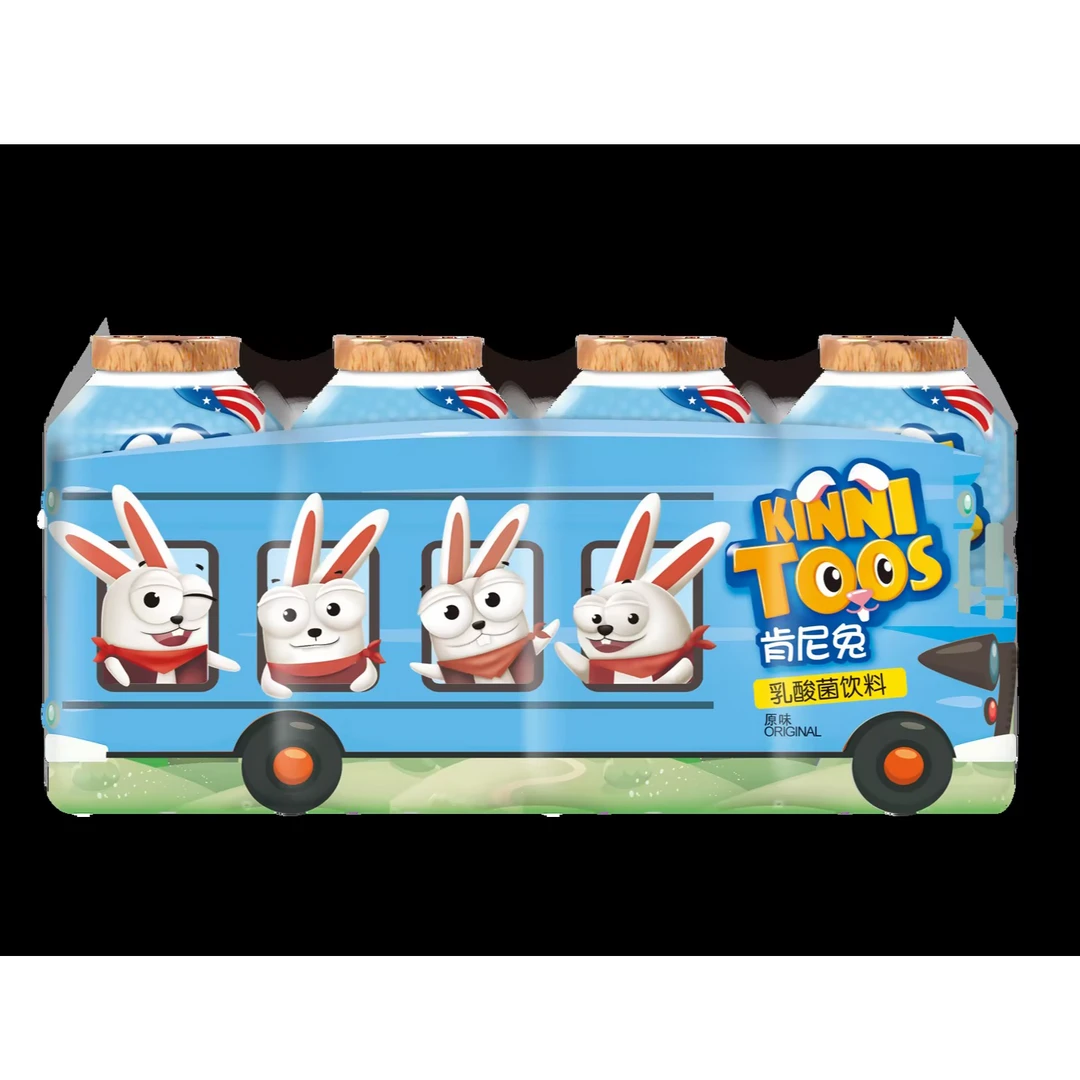 kinnitoos/肯尼兔肯尼兔发酵乳酸菌饮料儿童饮料100ml到手20瓶