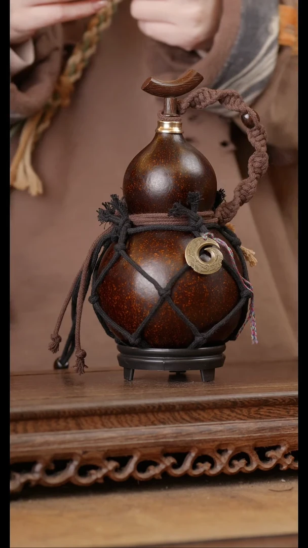 194号精品天然大漆酒葫芦一物一拍~**